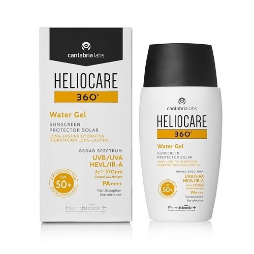Sữa Chống Nắng Bảo Vệ Da Chống Lão Hóa Heliocare Water Gel SPF50 50ml dành cho da dầu , da hỗn hợp