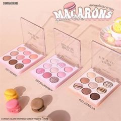 Phấn mắt 9 ô Sivanna Colors Macaron #03-vanilla