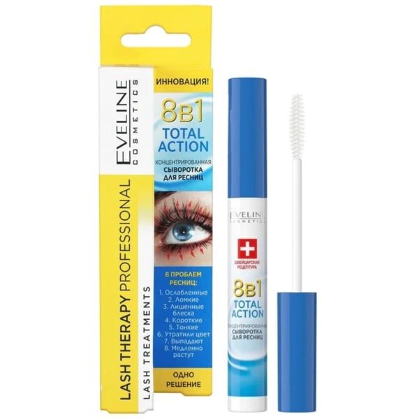 Dưỡng dài mi Eveline 8B1 Total Action 10ml