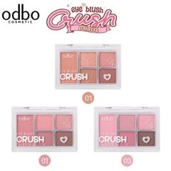 Bảng phấn mắt và má hồng ODBO eye blush crush #03