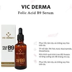 Serum B9 Vic Derma Folic Acid Phục Hồi Trẻ Hóa Vicderma 50ML