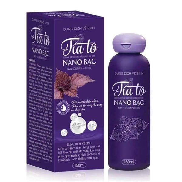 Dung dịch vệ sinh phụ nữ tía tô 150ml