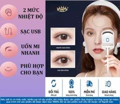 Bấm mi điện 2 chế độ kèm dây sạc