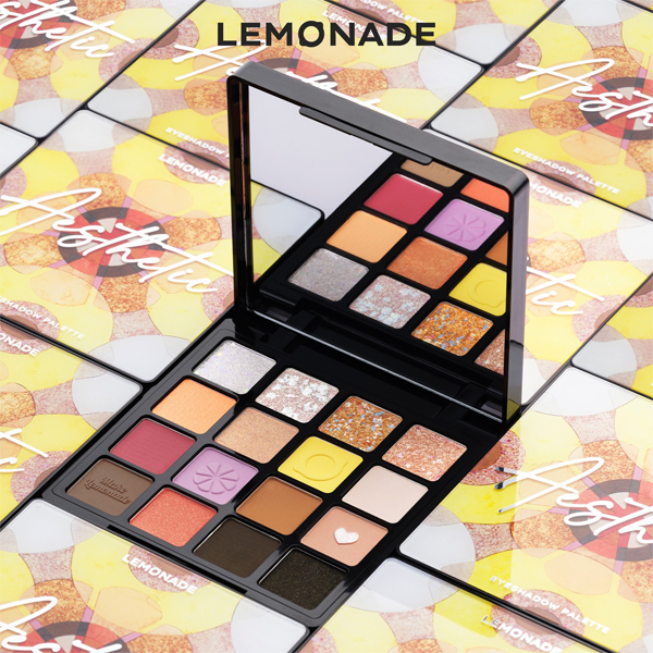 Bảng mắt 16 ô Lemonade aesthetic eyeshadow palette version 2