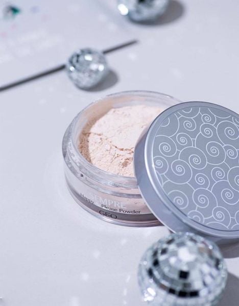Phấn Phủ Dạng Bột Geo Sempre Happy & Please Powder (25g)