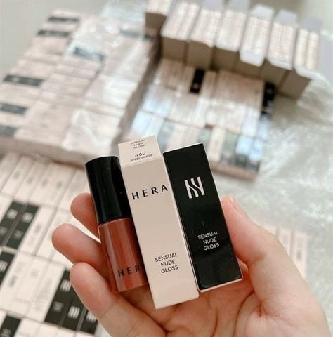 [mini]Son Bóng Hera Sensual Spicy Nude Gloss #462 speechless full box