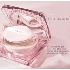 PHẤN NƯỚC CHE KHUYẾT ĐIỂM CLIO KILL COVER MESH GLOW CUSHION [ KÈM LÕI ] #3BY