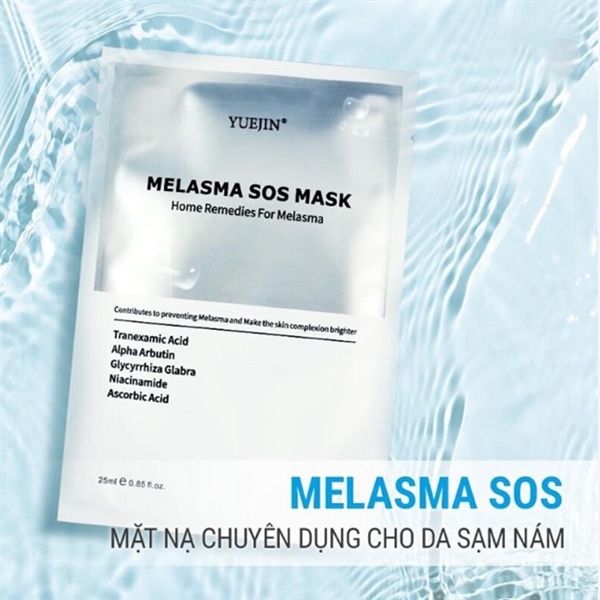 Mặt nạ dưỡng trắng da Yuejin Melasma sos mask