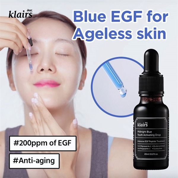 Serum Tinh Chất Phục Hồi Da Klairs Midnight Blue Youth Activating Drop 20ml