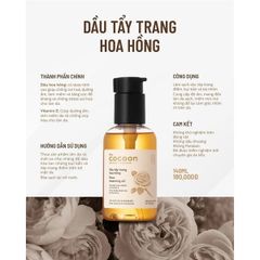 Nước tẩy trang hoa hồng Cocoon 140ml