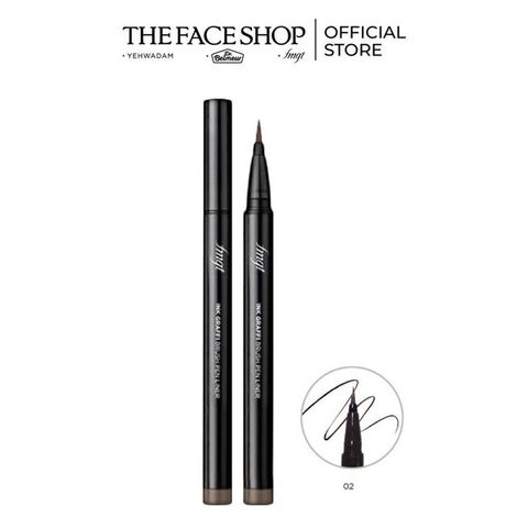 Bút dạ kẻ mắt The Face Shop không lem không trôi