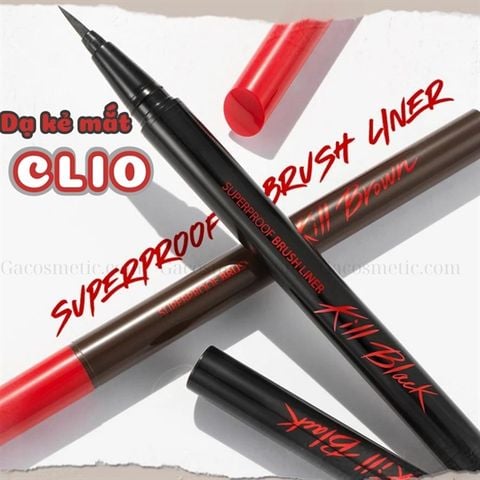 Bút Kẻ Mắt Nước CLIO SUPERPROOF PEN LINER KILL đen