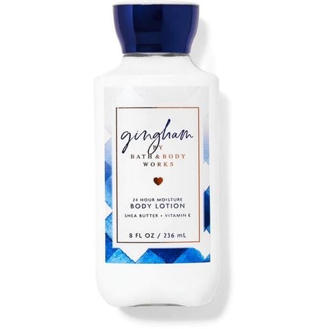 dưỡng thể Bath & Body Works gingham mềm mịn và tươi mát