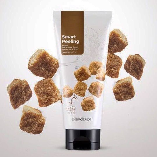 Tẩy tế bào da chết mật ong đường đen Smart Peeling Honey Black Sugar Scrub (120ml)