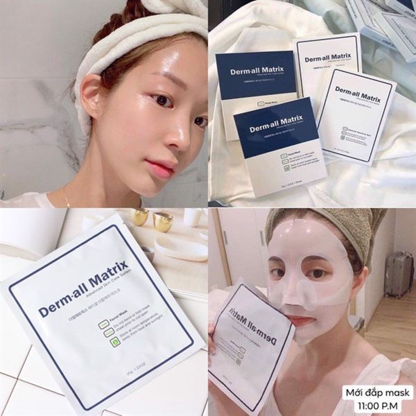 Mặt Nạ Derm All Matrix Facial Dermal-Care Mask