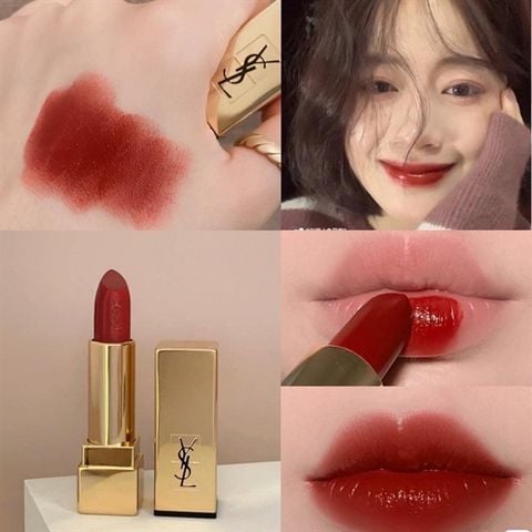 [deal hot ]Son YSL Rouge Pur Couture 1966 Rouge Libre 1,5g-đỏ đất