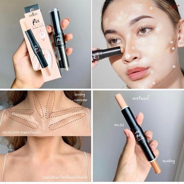 Bút tạo khối 2 đầu Odbo Fix Stick OD450