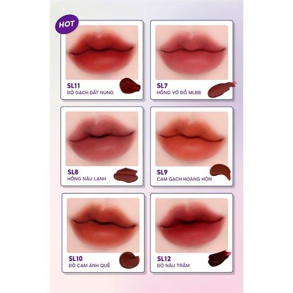 Son Kem Lì Merzy Soft Touch Lip Tint #sl8 feel lost