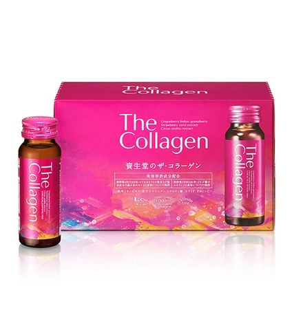 Nuớc uống hỗ trợ The collagen shisheido dạng nước 10 lọ
