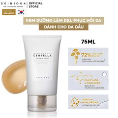Kem Dưỡng Ẩm Rau Má Cho Da Dầu Mụn & Nhạy Cảm - Skin1004 Madagascar Centella Soothing Cream 75ml