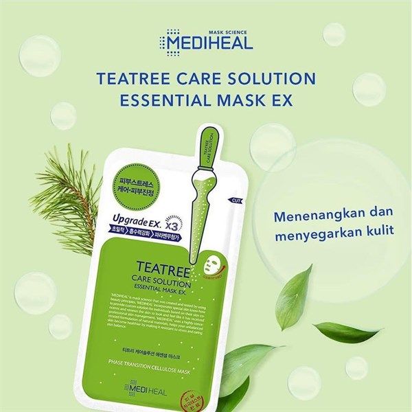 Mặt Nạ Mediheal Tinh Chất Trà Xanh Làm Giảm Mụn 25ml