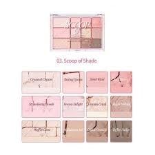 Bảng Màu Mắt Clio 12 Ô Shade & Shadow Palette #03-scoop of shade