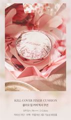 Phấn Nước Kiềm Dầu Lâu Trôi Clio Kill Cover Floral Fixer Cushion SPF50+ PA+++