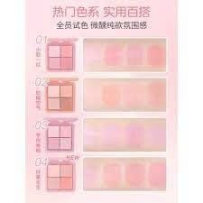 Bảng Phấn Má 4 Ô Hold Live Kết Hợp Dạng Phấn & Kem #H03