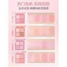 Bảng Phấn Má 4 Ô Hold Live Kết Hợp Dạng Phấn & Kem #H03