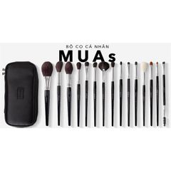 Bộ Cọ Trang Điểm cá nhân cao cấp mềm MUAs Accessories 15Cây thân gỗ