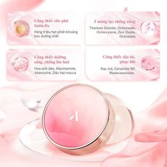 phấn nước Aperira day cream cover spf50+ pa++++ cushion #02