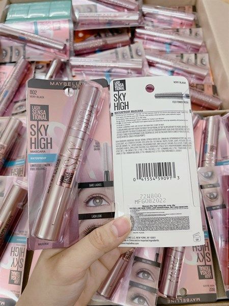 Mascara Maybelline Lash Sensational Sky High Mi Dài, Cong, Dày Hoàn Hảo 6ml