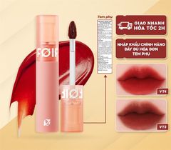 Son Kem Lì Thuần Chay, Mịn Mượt Foif By Merzy Daily Velvet Tint #VT4 red fairy