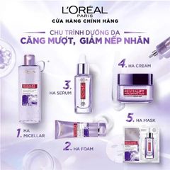 Nước Tẩy Trang Làm Sạch Và Siêu Cấp Ẩm L'oreal Revitalift Hyaluronic Acid size 55ml Mini