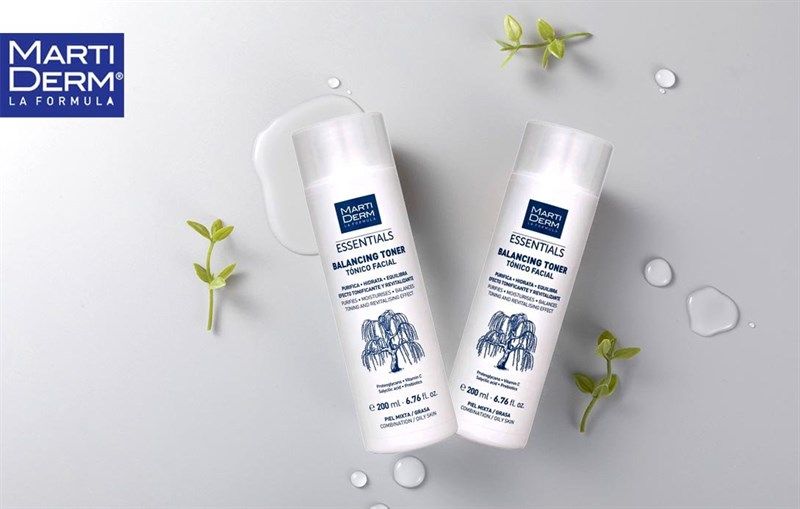 Nước Cân Bằng Dưỡng Ẩm Cho Da Thường Đến Khô - MartiDerm Essentials Blooming Toner