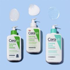 sữa rửa mặt CERAVE SA dành cho da khô ráp , bị bong tróc sần sùi 236ml 237ml