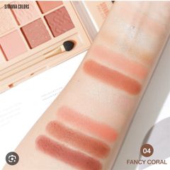 Phấn Mắt 10 Ô Vuông SIVANNA fancy makeup pro eye colors #04