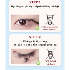 Lông Mi giả tự dính không cần dùng keo Eyes Bling- tái sử dụng nhiều lần