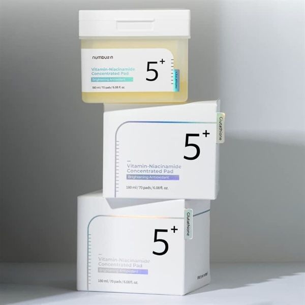 Toner Pad Numbuzin Vitamin Niacinamide Concentrated Pad Số 5