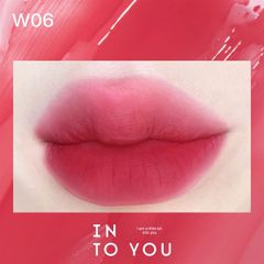 son tint lì sương mù bóng Into you watery #w06 hồng mận