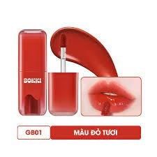 Son tint bóng BLACK ROUGE GLOW BOKKI TINT GB01