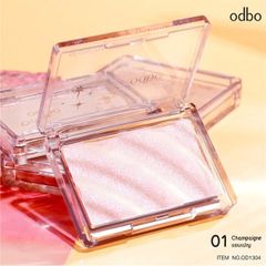 phấn phấn bắt sáng Odbo glowing skin hightlighter #01