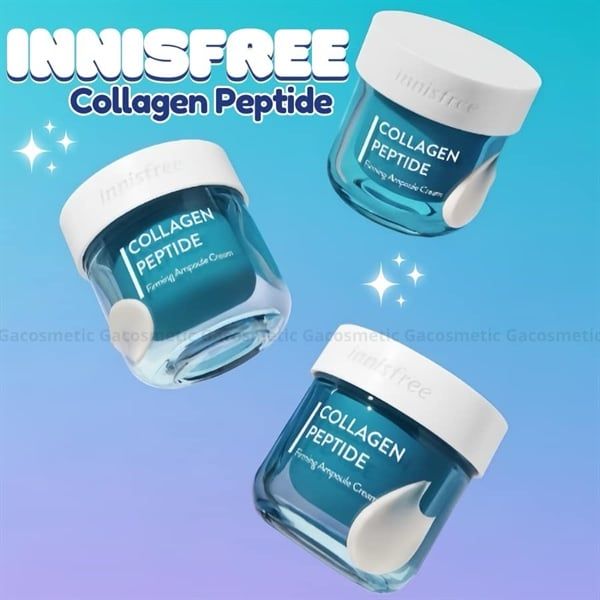 kem dưỡng ẩm Innishfree collagen peptide firming ampoule cream