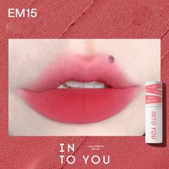 Son Kem Lì INTO YOU shero super matte lip & cheek mud EM15 dạng thỏi