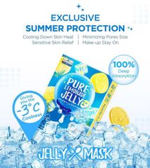 Mặt nạ thạch Sexy look pure lemonade jelly-dưỡng ẩm dịu da