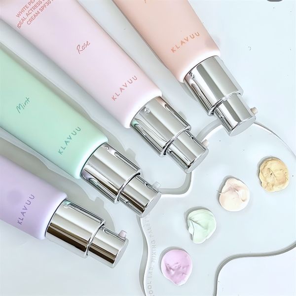 Kem Lót Klavuu White Pearlsation Ideal Actress Backstage Cream SPF30 30ml-tím