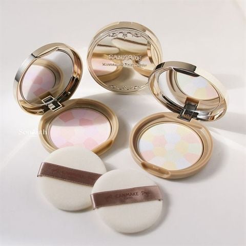 [mẫu mới]Phấn Phủ Siêu Mịn Marshmallow Finish Powder Canmake 02