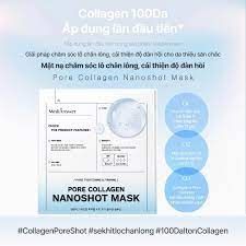 Mặt nạ thạch MediAnswer Vita Collagen Nano Shot bản cải tiến #xanh