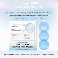 Mặt nạ thạch MediAnswer Vita Collagen Nano Shot bản cải tiến #xanh