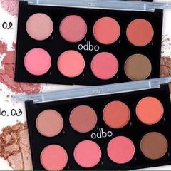 Phấn Má Hồng 8 ô ODBO Infinity Blusher Color Palette